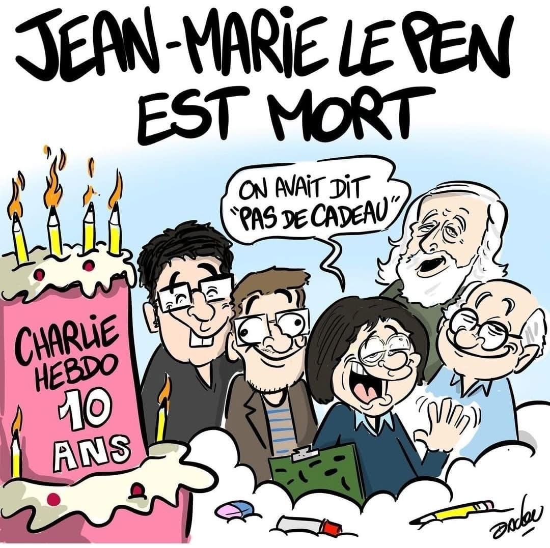 🔥 Mort du vieux facho : Retour de flammes du logo de l'enfer ?