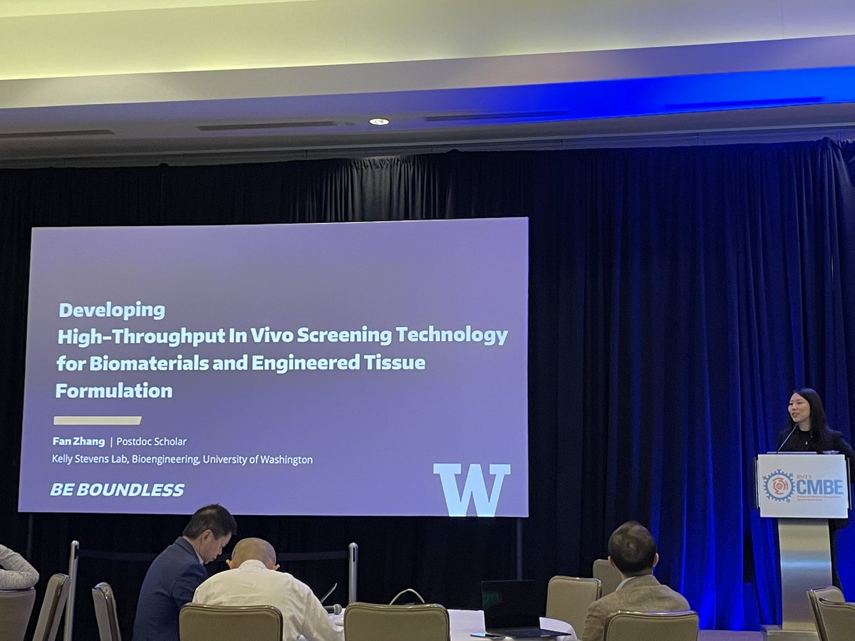 First CMBE in the books! Such a great honor to share my postdoc research work at <a href="/BMES_CMBE/">@BMES_CMBE</a> conference!! Thanks to <a href="/NganHuang/">Ngan F Huang, PhD</a>  and <a href="/KShenLab/">Keyue Shen</a> for the kind invitation and putting together a wonderful conference!!