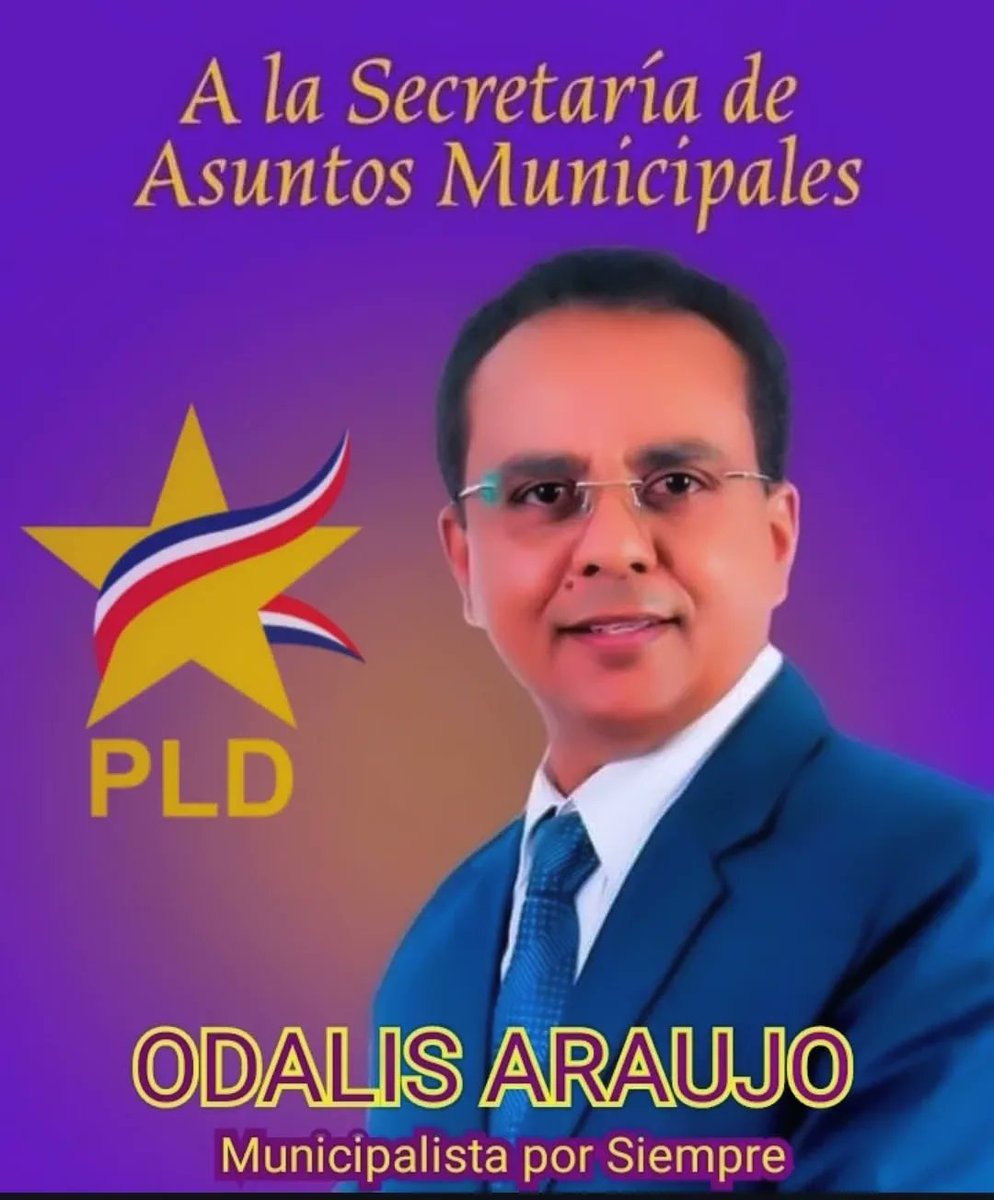 OdalisOad's tweet photo. En esta Nueva etapa del @PLDenlinea
"Aspiro a la secretaría de asuntos  municipales con el firme compromiso de fortalecer nuestro partido en los territorios,  municipios y distritos municipales de la mano con los compañeros de las direcciones políticas de nuestro partido https://t.co/egyZ6G9mMZ