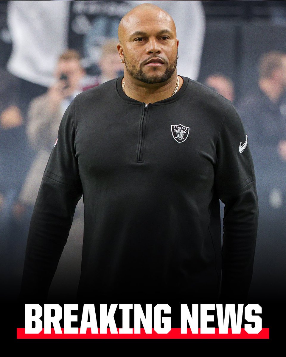 AdamSchefter's tweet image. Another change in Las Vegas: Raiders fired head coach Antonio Pierce, per source.

Raiders now have gone from Jon Gruden, who resigned in 2021, to Josh McDaniels, who was fired in 2023, to firing Pierce in 2025.