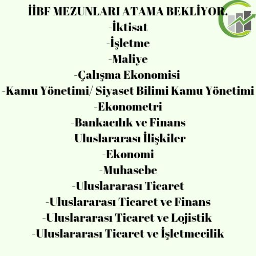 Ticaret Bakanlığı İİBF mezunlarının kalesidir. Değişemez Değişmemeli.

<a href="/mahmutgurcan/">MAHMUT GÜRCAN 🇹🇷</a> <a href="/AtaySalim/">Salim Atay, Doç.Dr</a> <a href="/gulmeznese/">Dr. Neşe Gülmez</a> <a href="/mustafa33gumus/">Mustafa Gümüş</a>
<a href="/FatihUysan/">Fatih Uysan</a> <a href="/recepkosal/">Recep Koşal</a> <a href="/ticaret/">T.C. Ticaret Bakanlığı</a> @tccbiko 

BakanBolat MülkiyeliyiAta