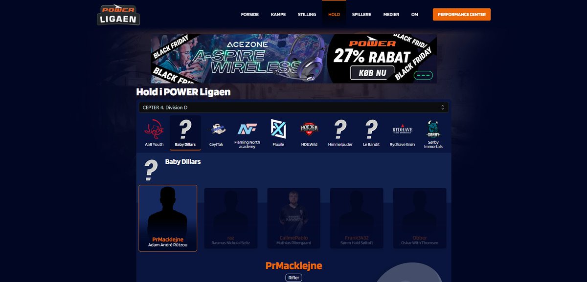 så kom man i powerligaen