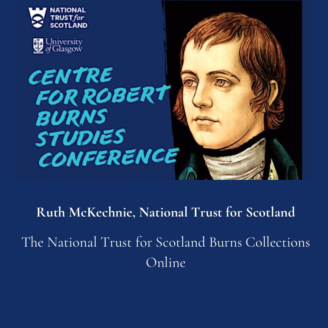The Centre for Robert Burns Studies (@glasgowburns) on Twitter photo Our conference is next week! Do you have your ticket? Ruth McKecknie will be telling us about <a href="/N_T_S/">National Trust for Scotland</a> excellent online resource.
Tickets 👇
eventbrite.co.uk/e/centre-for-r…
#robertburns
#burnsnight
#teamuofg Our conference is next week! Do you have your ticket? Ruth McKecknie will be telling us about <a href="/N_T_S/">National Trust for Scotland</a> excellent online resource.
Tickets 👇
eventbrite.co.uk/e/centre-for-r…
#robertburns
#burnsnight
#teamuofg