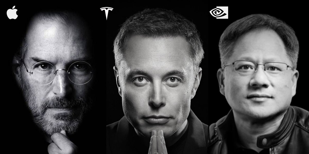 In my opinion, the greatest CEO’s the world has ever seen.