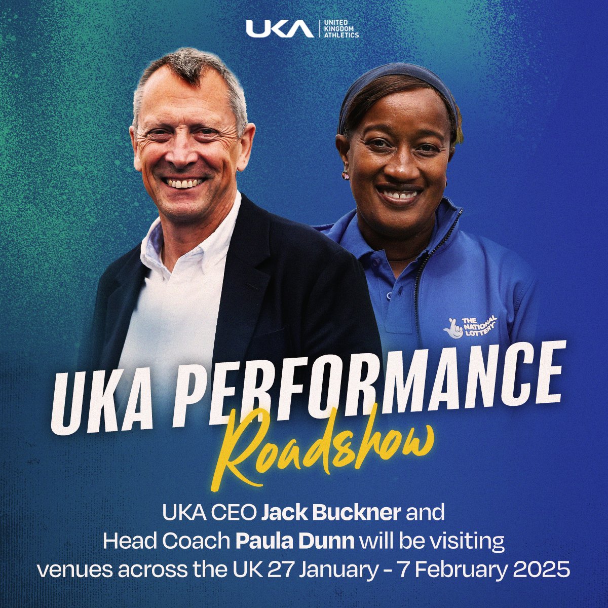 scottishathletics (@scotathletics) on Twitter photo HEADED FOR GLASGOW
#SALtogether
<a href="/BritAthletics/">British Athletics</a> duo <a href="/jackrbuckner/">jack buckner</a> <a href="/PdunnPaula/">Paula Dunn MBE OLY</a> will host Performance Roadshow in Glasgow on Mon 27 Jan
Read more👇
scottishathletics.org.uk/102540-2/
<a href="/SALChiefExec/">SALChiefExec</a> <a href="/OvensDavid/">David Ovens</a> <a href="/ianbeattie1/">Ian Beattie</a> <a href="/SAL_Coaching/">scottishathletics coaching team</a> <a href="/EilidhDoyle/">Eilidh Doyle</a> <a href="/swallace16/">Stephen Wallace</a> HEADED FOR GLASGOW
#SALtogether
<a href="/BritAthletics/">British Athletics</a> duo <a href="/jackrbuckner/">jack buckner</a> <a href="/PdunnPaula/">Paula Dunn MBE OLY</a> will host Performance Roadshow in Glasgow on Mon 27 Jan
Read more👇
scottishathletics.org.uk/102540-2/
<a href="/SALChiefExec/">SALChiefExec</a> <a href="/OvensDavid/">David Ovens</a> <a href="/ianbeattie1/">Ian Beattie</a> <a href="/SAL_Coaching/">scottishathletics coaching team</a> <a href="/EilidhDoyle/">Eilidh Doyle</a> <a href="/swallace16/">Stephen Wallace</a>