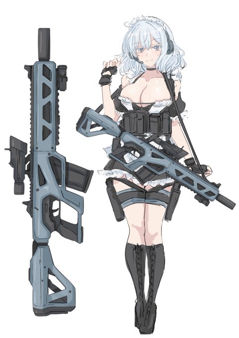 アリシアさんに新しい武器あげた 