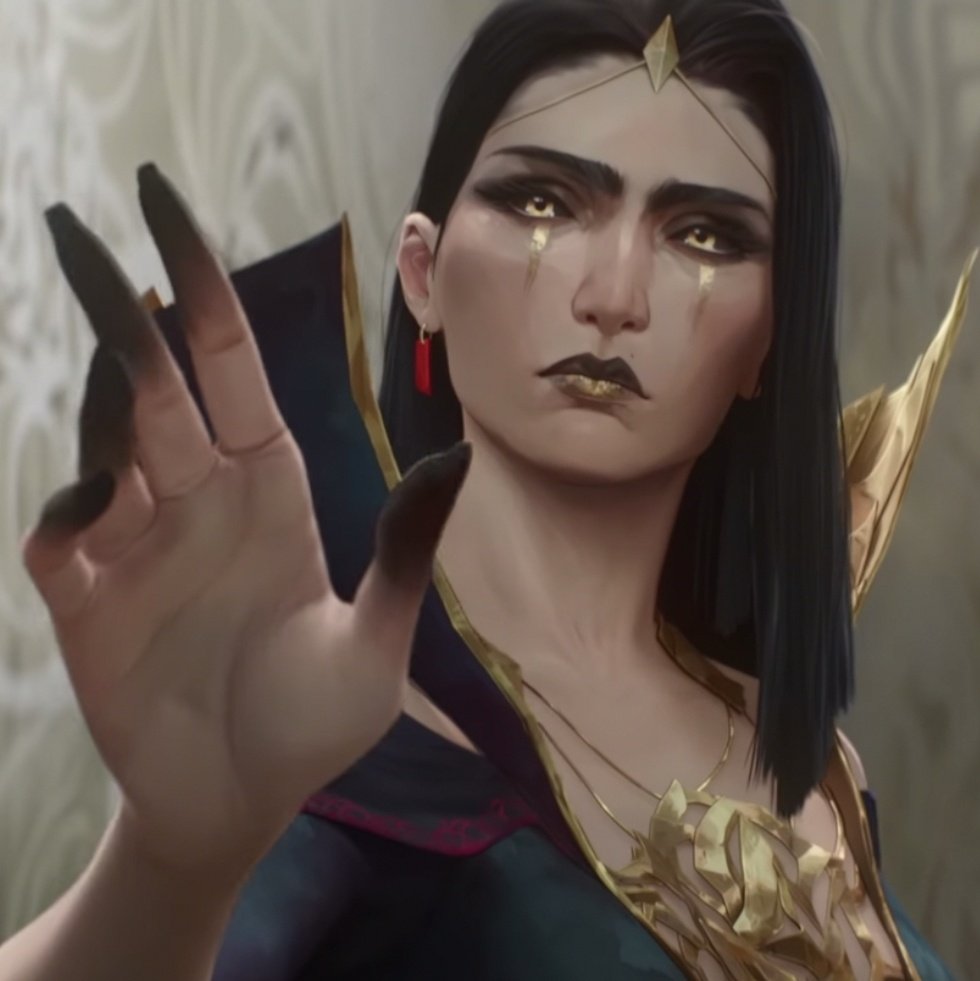 BrushaBruhovna's tweet photo. Leblanc looks so good and then there's Vladimir... he looks like ascended astarion just kill me https://t.co/5c9m5mLPlI