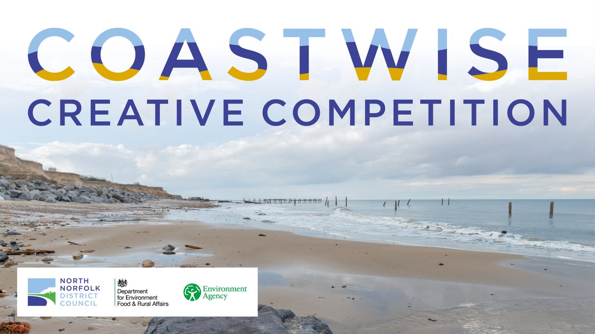 COASTAL: The Coastwise Creative Competition is still open for entries!

The competition aims to support new and innovative approaches for communicating about coastal erosion - entries close Friday 17 January! 

Find out more about the competition: bit.ly/3UqJb3m