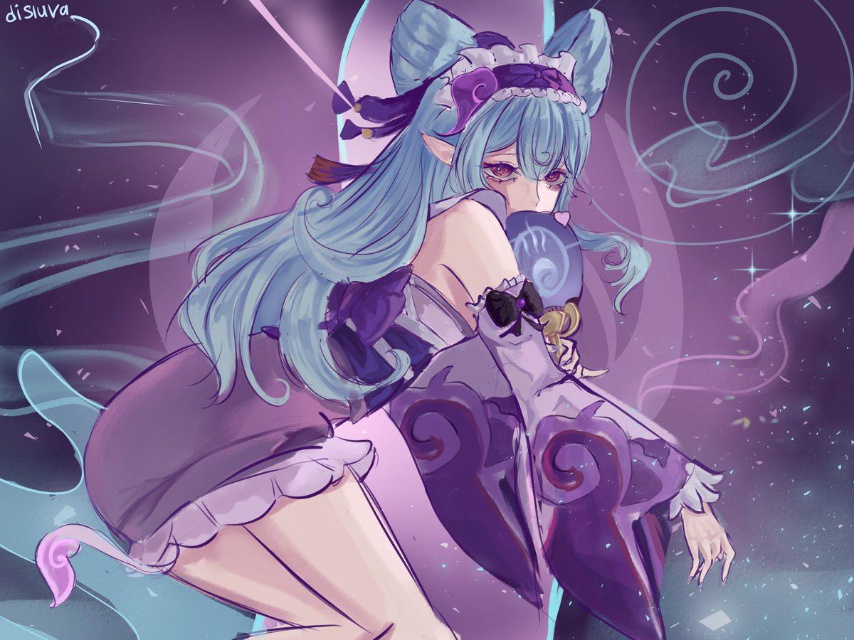 disluvaaa's tweet image. I am resurrected!! 
#art #GenshinImpact #mizukigenshin