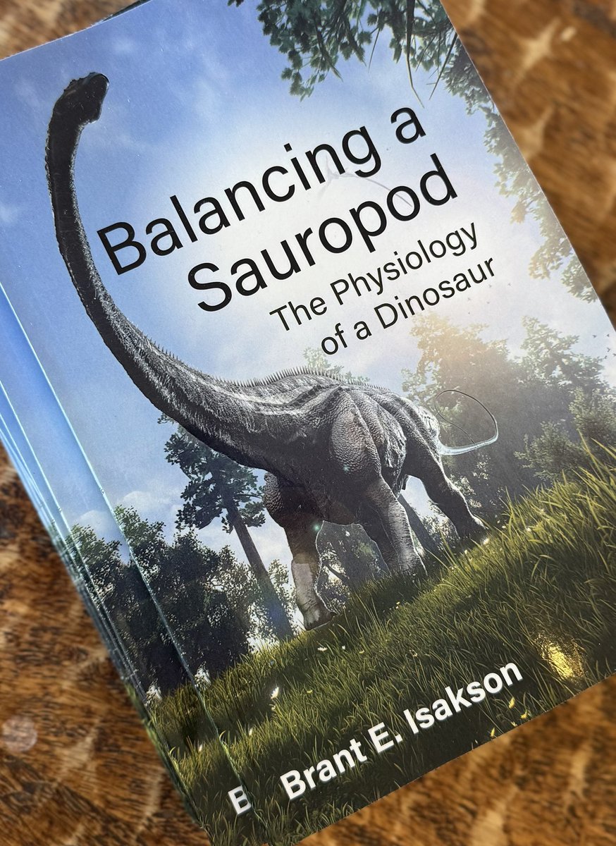 conn_pann_fun's tweet image. 🦕🦕 I’m happy this fun little book is finally out exploring how the physiology of the sauropod dino helped contribute to its dominance on earth for so long. However, I think I’ll stick to my day job 😁 🦕🦕