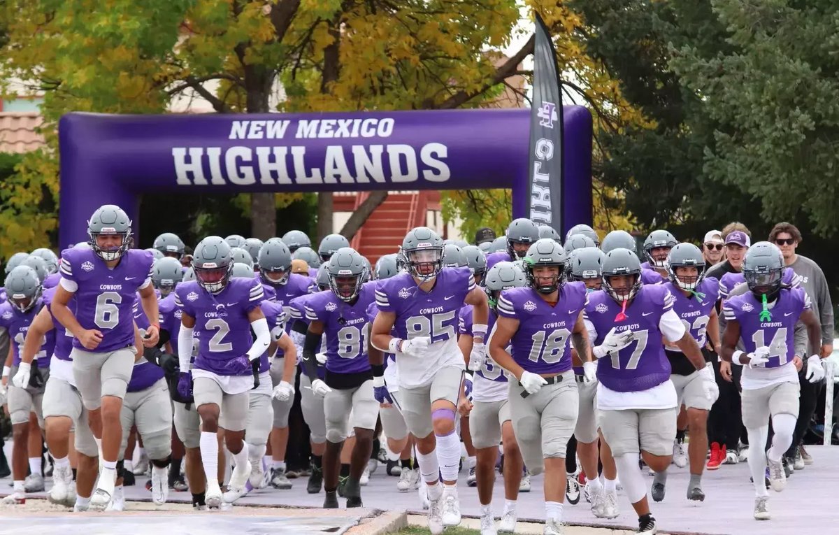 After a great Conversation with <a href="/CoachTwelveGage/">Gage Guardiola</a> I am blessed and excited to recieve my first offer to continue my athletic and academic career at <a href="/NMHUFootball/">NMHU Football</a>!

<a href="/CoachBrooks22/">Trey Brooks</a> 
<a href="/KoachV/">Wiley Vonner Jr</a> 
<a href="/CoachTBowles/">Tony Bowles</a> 
<a href="/coachbyoung/">Brent W Young</a> 
<a href="/coachBrian_Egan/">Brian Egan</a>