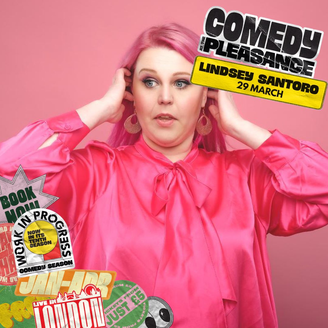 And why not make a night of it and see Lindsey Santoro <a href="/LinzSantoro/">Lindsey Santoro</a> before Ali at 19:40 pleasance.co.uk/event/lindsey-…