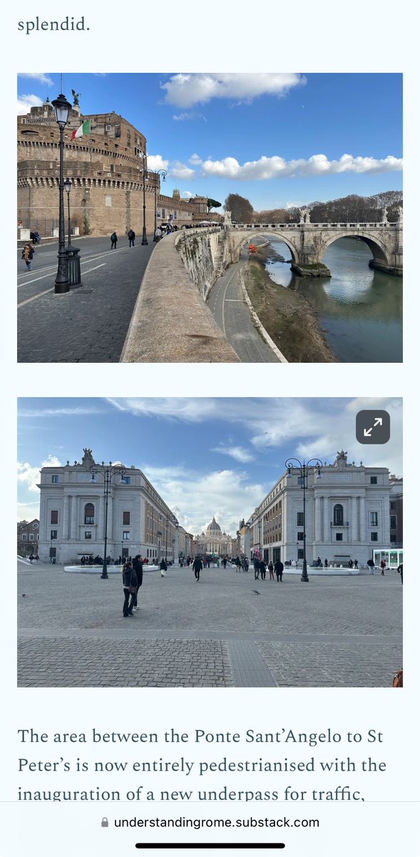 On what is clearly the first proper day of the year my (free) monthly newsletter has lots of photos of recently completed projects across the centre of town as Rome’s Jubilee year begins understandingrome.substack.com/p/januarys-pos…
