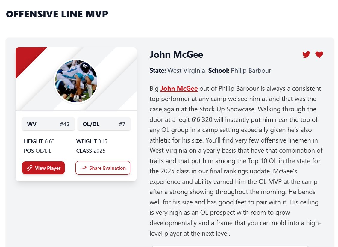 John McGee (@_johnmcgee_) on Twitter photo Thank you, again <a href="/PrepRedzoneWV/">Prep Redzone West Virginia</a> I appreciate the write-up and your continued efforts to promote guys in WV. <a href="/FootballPbhs/">PBHSFootball</a> <a href="/CSAPrepStar/">PREPSTAR</a> <a href="/prepsrecruit/">Preps Recruiting</a> <a href="/PrepRedzone/">Prep Redzone 🏈</a> Thank you, again <a href="/PrepRedzoneWV/">Prep Redzone West Virginia</a> I appreciate the write-up and your continued efforts to promote guys in WV. <a href="/FootballPbhs/">PBHSFootball</a> <a href="/CSAPrepStar/">PREPSTAR</a> <a href="/prepsrecruit/">Preps Recruiting</a> <a href="/PrepRedzone/">Prep Redzone 🏈</a>