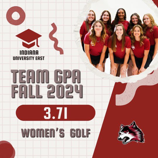 Another strong performance in the classroom from the PACK this fall 👩🏻‍💻👩🏻‍🎓🐺🏌️‍♀️ <a href="/iueast/">IU East</a> <a href="/iueredwolves/">IU East Red Wolves</a>
