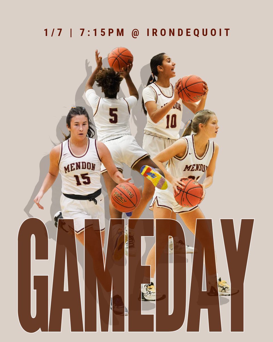 GAMEDAY! Come out and support our girls at Irondequoit HS tonight, or catch us on the livestream that will be linked in our story later today🤩‼️ 

 JV 5:30pm | VARSITY 7:15pm