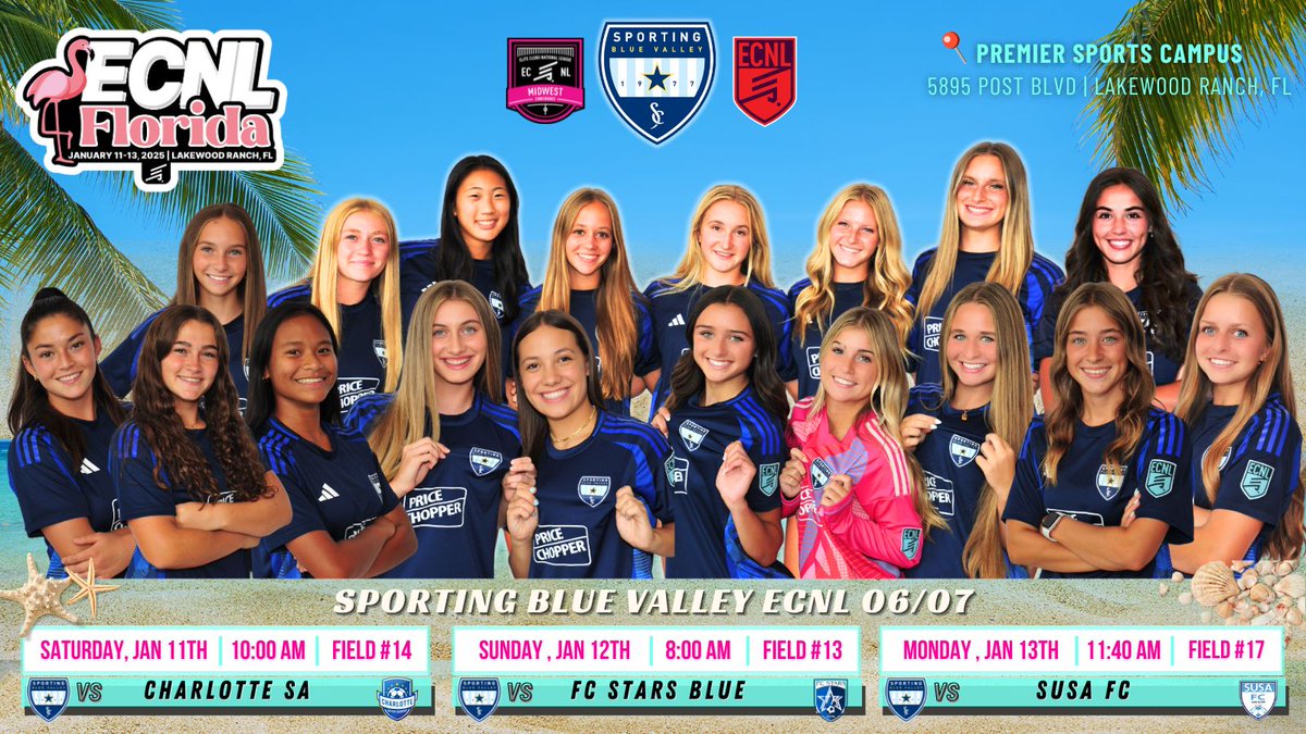 The Final Countdown!⌛️ GAME ON😈 
🔜#ECNLFL

<a href="/ECNLgirls/">ECNL Girls</a> <a href="/ImYouthSoccer/">ECNL/GA/Recruiting/College Soccer</a> <a href="/SPORTINGBV/">SPORTING Blue Valley</a> <a href="/PrepSoccer/">Prep Soccer ⚽️</a> <a href="/TopDrawerSoccer/">TopDrawerSoccer</a> <a href="/TheSoccerWire/">SoccerWire</a> <a href="/Smedley033/">Smedleys Soccer Site</a> <a href="/grtorres/">Guilherme Torres</a> <a href="/playing_sports/">Playing On Sports</a> <a href="/onlyGplatform/">The OG Platform</a> <a href="/NcsaSoccer/">NCSA Soccer</a> <a href="/HSSoccerKC/">SoccerKC</a> <a href="/InnovatioFC/">Innovatio Football Coaching</a> <a href="/ncsa/">NCSA College Recruiting</a>