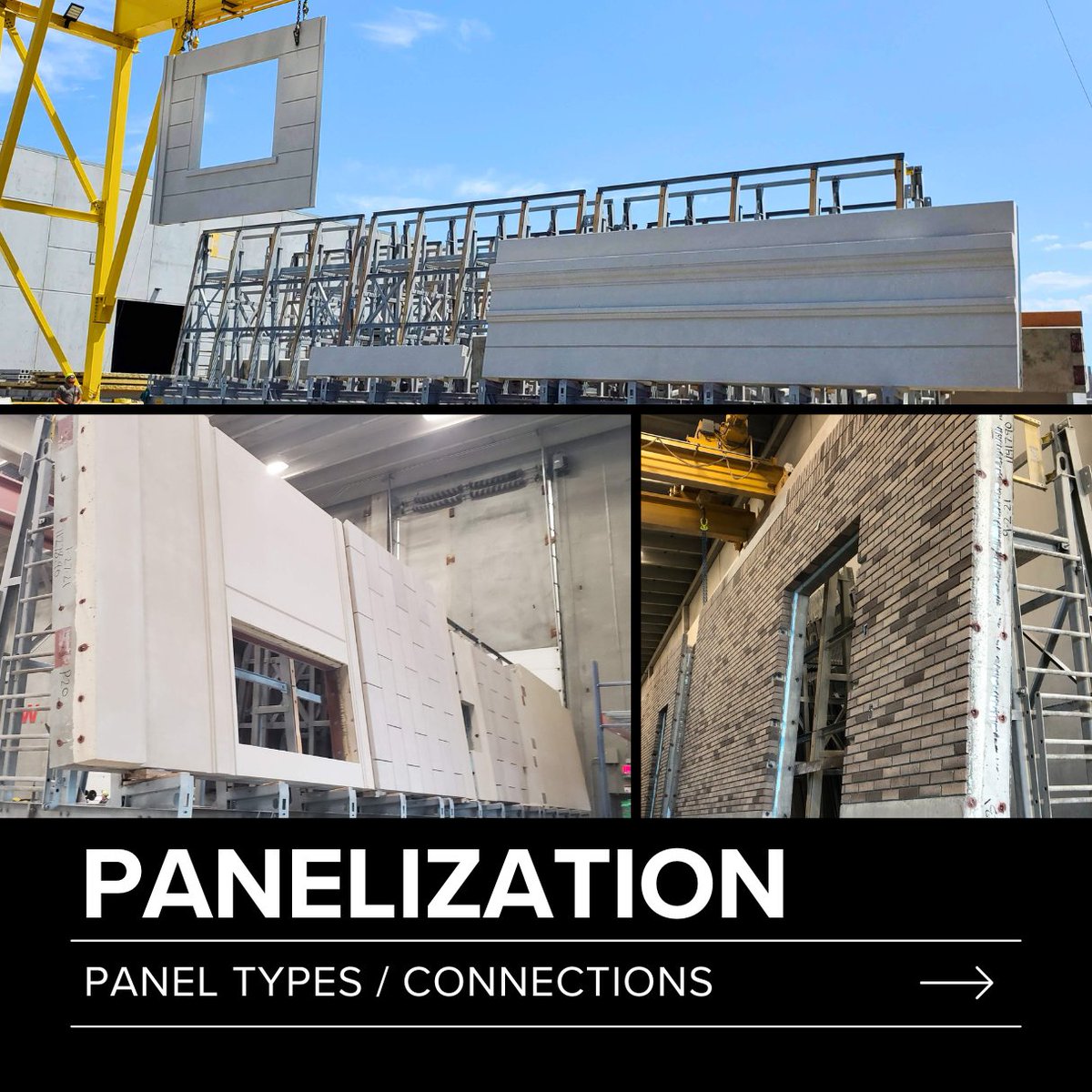 GageBrothers's tweet image. At Gage Brothers, our panelization services can integrate structure, insulation, and finishes into a single, efficient system. This saves time, reduces costs, and ensures superior quality—perfect for tackling the most complex designs. #PrecastConcrete #Panelization #GageBrothers