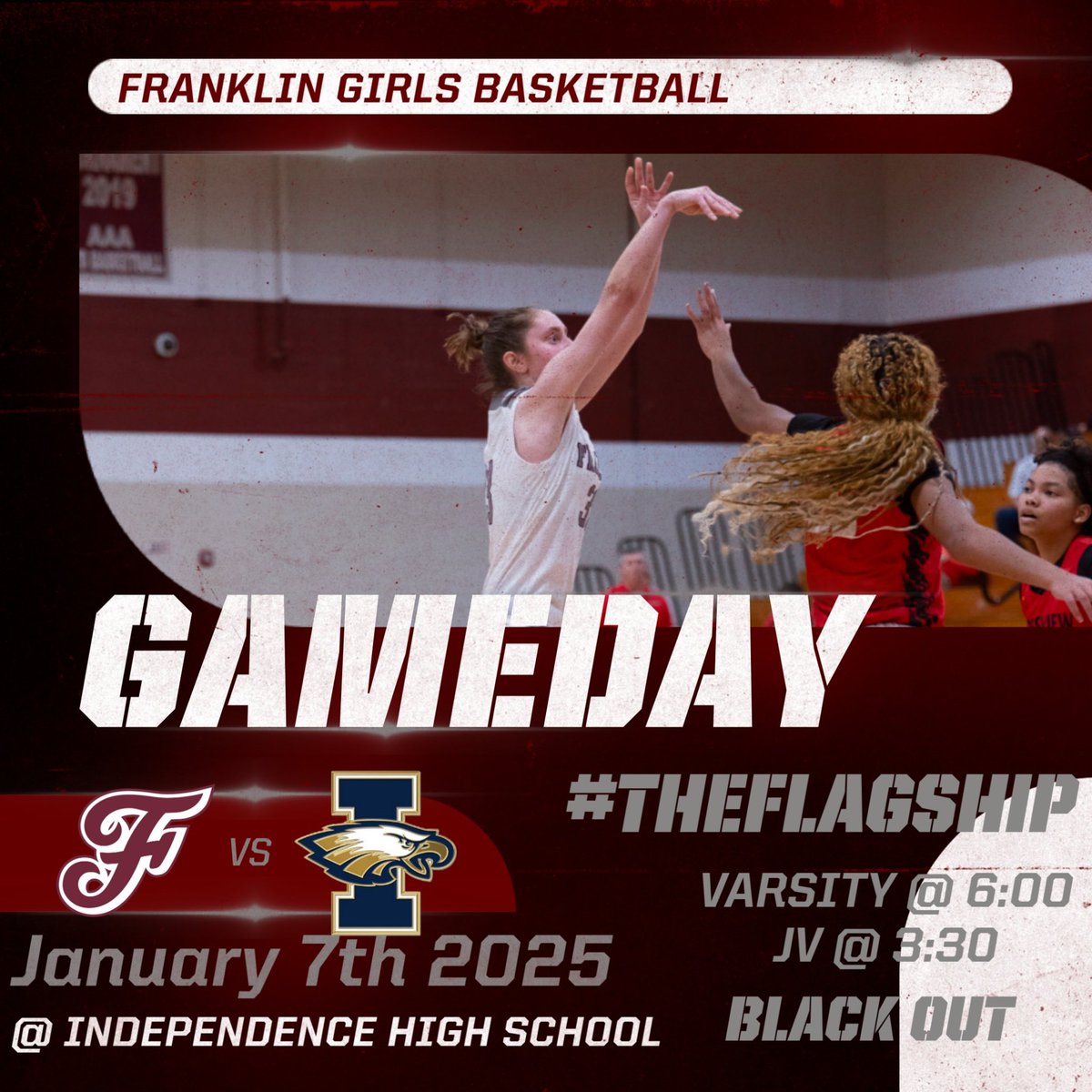 It’s a snow day and we get to play tonight 😎 Game at Independence tonight ⚓️🏀

Girls JV at 3:30
Girls Varsity at 6:00
Boys games to follow