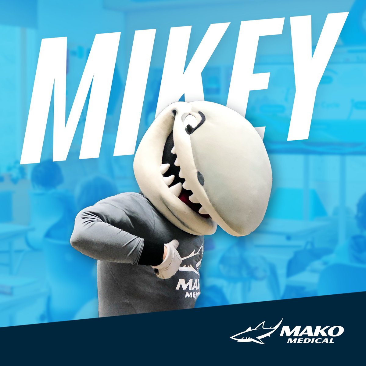 Did you know Mikey is more than just a mascot? He’s a symbol of hope and healing for so many! From visiting kids in hospitals to supporting our mission work, Mikey is at the heart of what we do. Here’s a look at his most recent adventure! #MikeyAtWork #MissionDriven #MAKOMedical