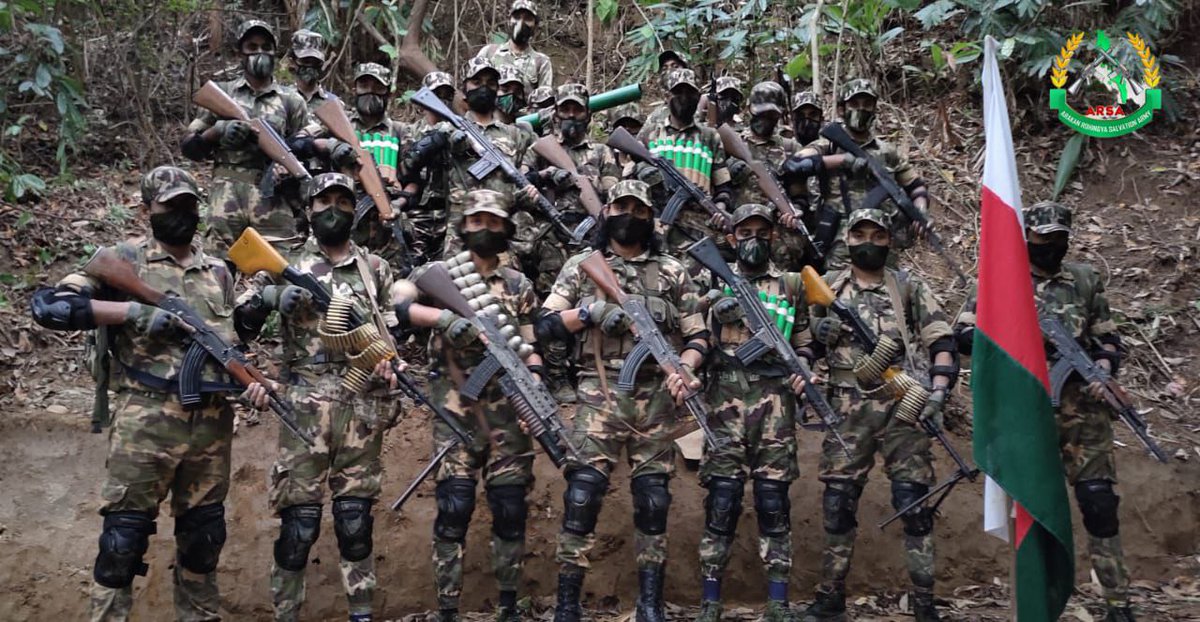 Warriorsof24's tweet photo. ARSA —অত্যাচারিত রোহিঙ্গা জনগোষ্ঠীর প্রতিরোধের প্রতীক। অবর্ণনীয় দুর্ভোগের মাঝেও তারা তাদের অধিকার ও মর্যাদার জন্য সংগ্রাম চালিয়ে যাচ্ছে। তাদের এই লড়াইকে উপেক্ষা করা মানবতার প্রতি অন্যায়।
ন্যায়বিচারের পাক্ষে থাকুন, স্বাধীনতার পাশে থাকুন। আমরা সবসময় এই সংগঠনটিকে সমর্থন দিয়ে যাবো। ✊
#Rohingya #JusticeForRohingya #ARSA