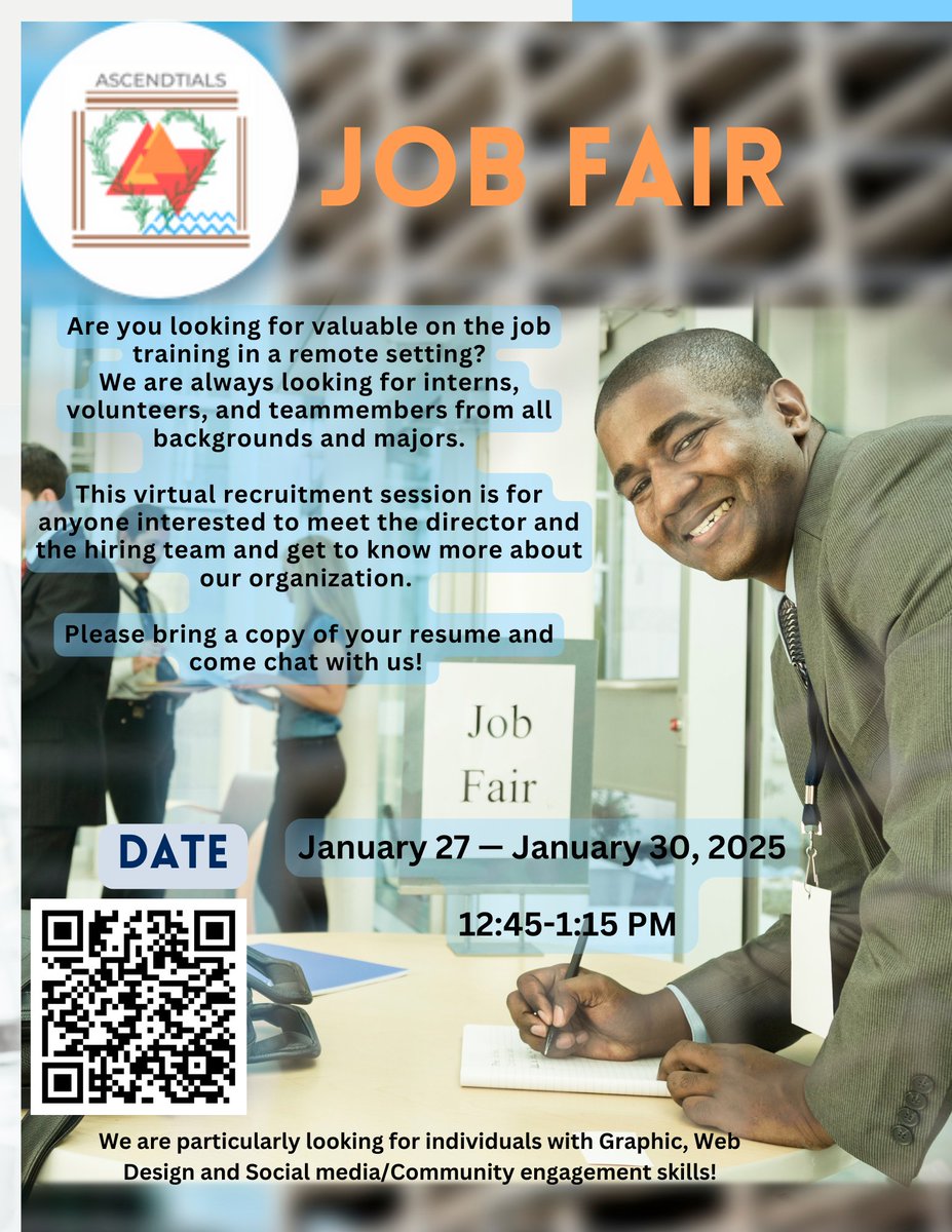 ascendtials's tweet image. ASCENDtials provides both short-term and long-term volunteer and internship opportunities for individuals aged 16 and older. #CommunityService #InternshipPrograms #BeachCleanup #HighwayCleanup #YouthVolunteers #SocialImpact #VolunteerOpportunities