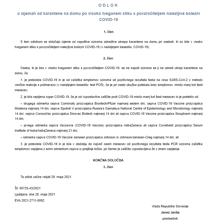 PKlara's tweet photo. @irenanovak1 @MarkoLisec pripravki za cepljenje zoper Covid-19 niso imeli epidemioloških učinkov, vlada pa je sprejela izjemo za cepljene, da so se brez testiranja lahko neomejeno gibali v vseh zaprtih prostorih kljub visoko tveganemu stiku z nosilcem virusa https://t.co/9gyHmUMEId