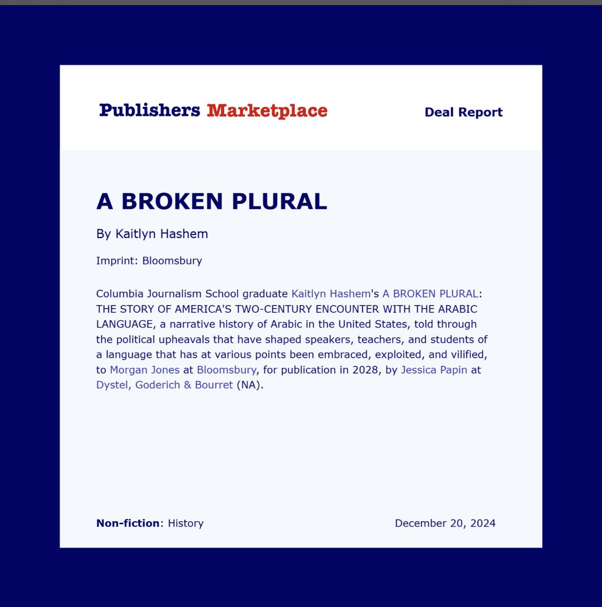 Kaitlyn Hashem tweet media