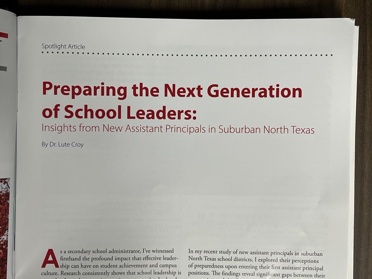 This is pretty exciting! I knew my article was being published in the Texas Study, but I had no idea it would be the “Spotlight Article” listed on the cover. 

Feeling super fortunate that people have found value in my research. I’m also incredibly grateful for the new assistant