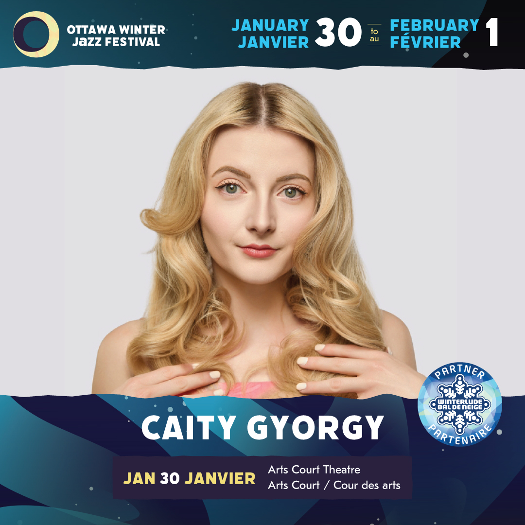 If you missed Caity Gyorgy at our Holiday Special, you can see this 2-time JUNO award-winning vocalist at the Ottawa Winter Jazz Festival on Jan 30th!

GA tickets are now SOLD OUT but VIP tickets are still available! 🎟️ bit.ly/3DXirBW

#OttawaEvents #Ottawa #MyOttawa