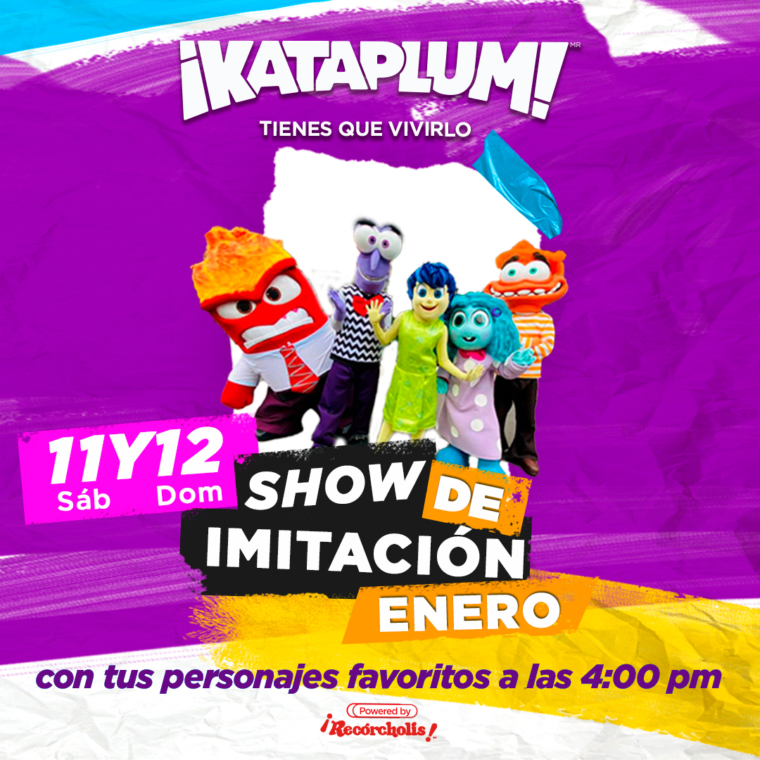 🎉 ¡𝐕𝐢𝐯𝐞 𝐭𝐮𝐬 𝐞𝐦𝐨𝐜𝐢𝐨𝐧𝐞𝐬 𝐢𝐧𝐭𝐞𝐧𝐬𝐚𝐦𝐞𝐧𝐭𝐞 𝐲 𝐝𝐢𝐬𝐟𝐫𝐮𝐭𝐚 𝐝𝐞𝐥 𝐬𝐡𝐨𝐰 𝐦𝐚́𝐬 𝐝𝐢𝐯𝐞𝐫𝐭𝐢𝐝𝐨! 😍
😎 Diviértete con los amigos de Tato 🎊
📅 La cita es este sábado 11 y domingo 12 de enero en Foro Insomnio a las 4 pm. ⏰ ¡𝗡𝗼 𝗳𝗮𝗹𝘁𝗲𝘀!🤩✨