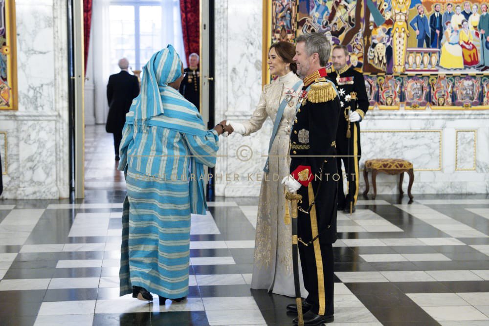 Yesterday, H. E. Margaret . M. Otteskov, Ambassador of Uganda to the Nordics and Baltic States joined  other Heads of Diplomatic Missions at Christiansborg Palace, in Copenhagen for a New Year’s reception at the invitation of the His  Majesty King Frederik X , the King of Denmark