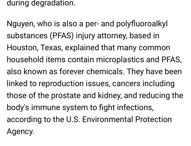 WestLoopLaw (@thewestlooplaw) on Twitter photo What a great start to the New Year! Grateful to be mentioned in this <a href="/Newsweek/">Newsweek</a> article by <a href="/LucyNotaranton2/">Lucy Newsweek</a> on the negative health effects of microplastics and PFAS chemicals in everyday items and how to change habits to avoid them.
Also, thanks <a href="/ChristineMHaas/">Christine Haas</a> for helping me What a great start to the New Year! Grateful to be mentioned in this <a href="/Newsweek/">Newsweek</a> article by <a href="/LucyNotaranton2/">Lucy Newsweek</a> on the negative health effects of microplastics and PFAS chemicals in everyday items and how to change habits to avoid them.
Also, thanks <a href="/ChristineMHaas/">Christine Haas</a> for helping me
