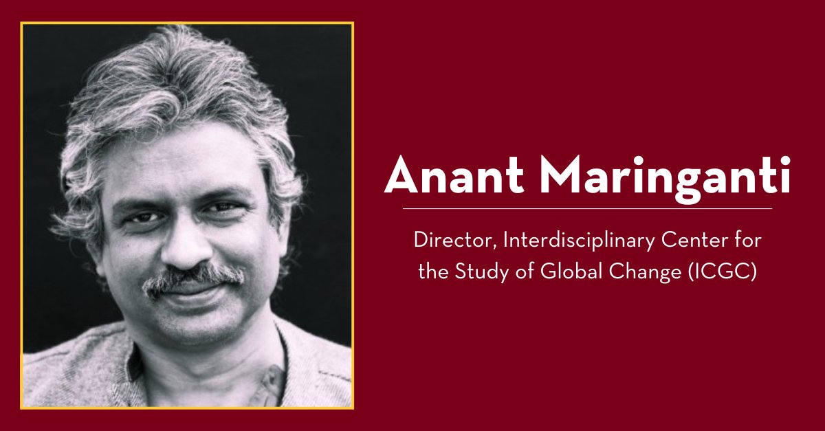 We are pleased to announce that Dr. Anant Maringanti has been named the next director of the Interdisciplinary Center for the Study of Global Change (ICGC).

global.umn.edu/news/announcin…