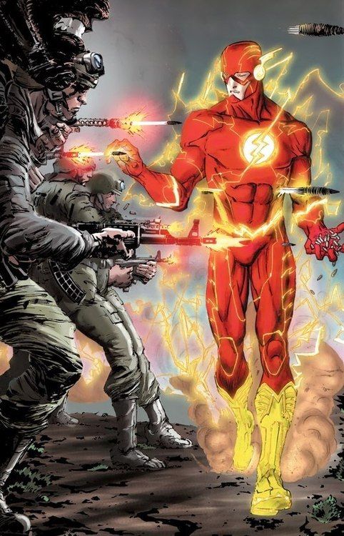 PhantomAlienx's tweet image. Meanwhile flash in the comics