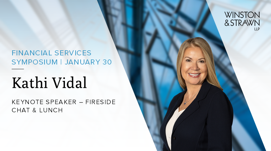 Don’t miss our 2nd Annual Financial Services Symposium taking place on 1/30. This year our keynote speaker will be IP Partner Kathi Vidal, who recently served as Under Secretary of Commerce for Intellectual Property amd Director of the USPTO since 2022. bit.ly/41Tzijh