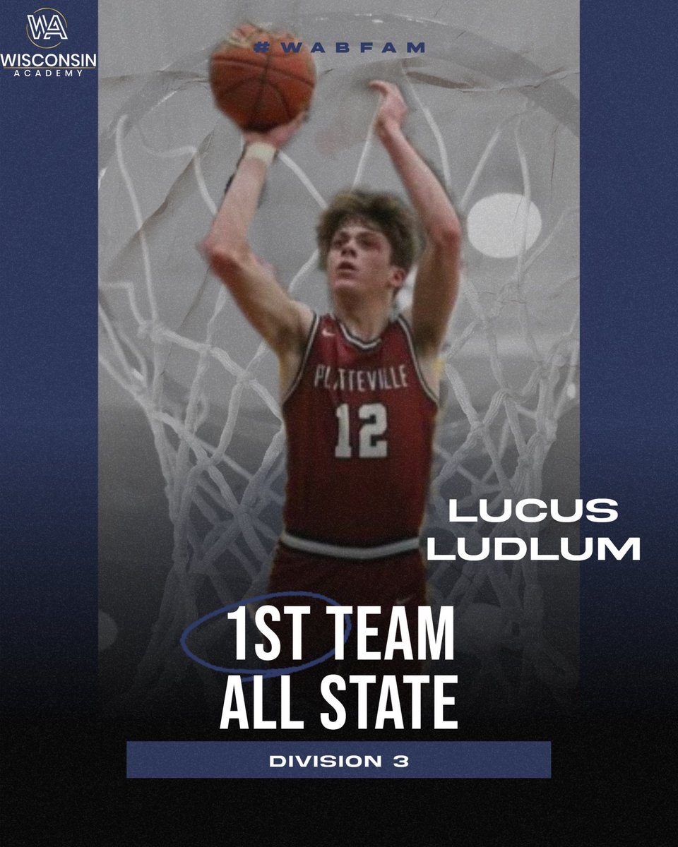 Wisconsin Academy (@wiscoacademy) on Twitter photo 2025 G Lucas Ludlum (<a href="/LucasLudlum/">Lucas ludlum</a>) scored 24pts & added 9 reboundsfor Platteville in their win over New Glarus last week!
#WABFam 2025 G Lucas Ludlum (<a href="/LucasLudlum/">Lucas ludlum</a>) scored 24pts & added 9 reboundsfor Platteville in their win over New Glarus last week!
#WABFam