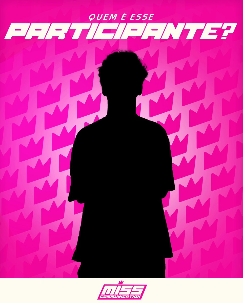 misscomunicauem's tweet photo. QUEM É ESSE POKE... participante? 👀
Já tem seus palpites? Fiquem de olho, que quinta (09) a partir do meio dia iremos conhecer os participantes do #MissCommunication 👑 https://t.co/L4yD0DTWsv