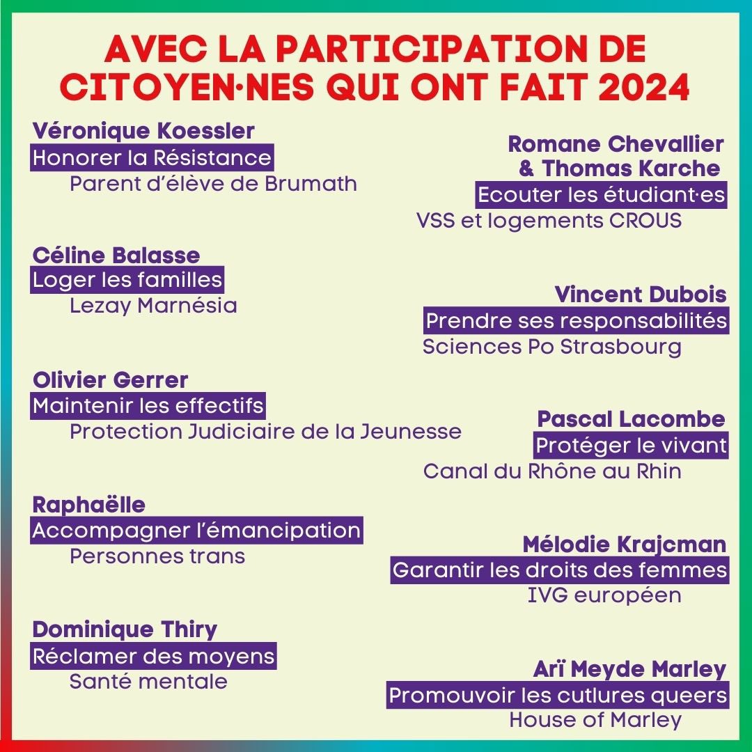 Meilleurs vœux à toutes et tous ! 

Je vous donne rendez-vous le 30 janvier pour des vœux citoyens. Se rencontrer, s’informer et partager nos combats pour une année 2025 combative et victorieuse ✊