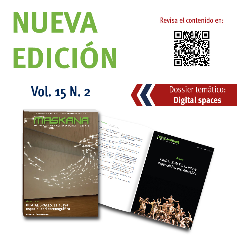 ¡Llegó la nueva edición de Maskana!

En esta ocasión te presentamos el dossier temático: Digital spaces

Revisa el contenido completo👉publicaciones.ucuenca.edu.ec/ojs/index.php/…

Pronto traeremos más información. ¡Espéralo!

<a href="/udecuenca/">UCuenca</a> <a href="/Investiga_UDC/">Vicerrectorado de Investigación</a> <a href="/JuandeArfe/">José Luis Crespo F.</a> <a href="/pllamazares_/">Pablo Llamazares Blanco</a> <a href="/stefychuiza/">Stefy Chuiza </a>