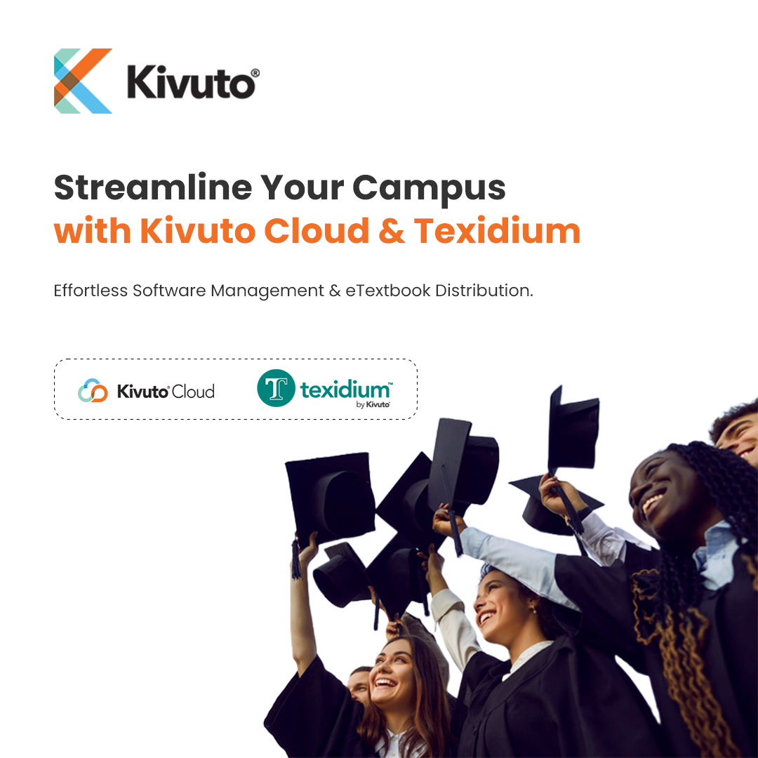 Manage software &amp; eTextbooks with our secure, scalable solutions like 𝗞𝗶𝘃𝘂𝘁𝗼 𝗖𝗹𝗼𝘂𝗱 for streamlined license management or 𝗧𝗲𝘅𝗶𝗱𝗶𝘂𝗺 𝗯𝘆 𝗞𝗶𝘃𝘂𝘁𝗼 for simplified eBook distribution!

Learn more: kivuto.com 

#KivutoSolutions #DigitalTools #EdTech