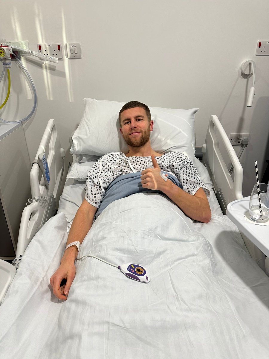 💙 Ryan Leak today underwent successful surgery on his Achilles injury.

He wanted to pass on his thanks to all those who have sent across messages of support!