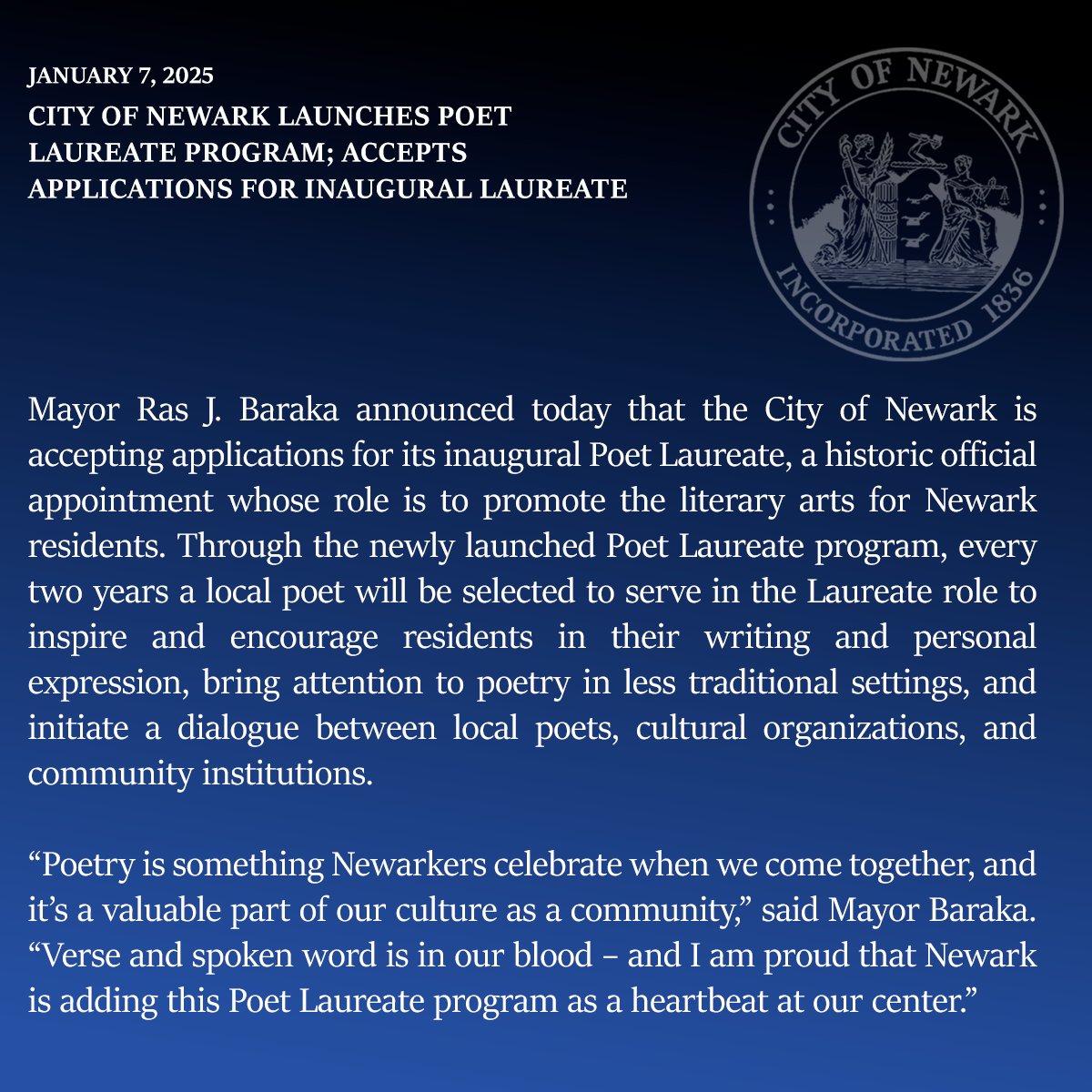 City of Newark tweet media