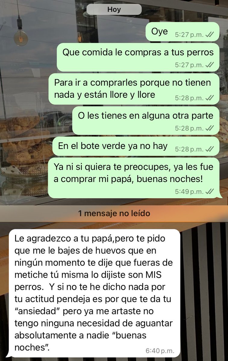 ¿La esposa dé su hermano tmb les ha hablado así?, yo no se con q derecho porque nadie de mi familia la quiere y con esto, MENOS