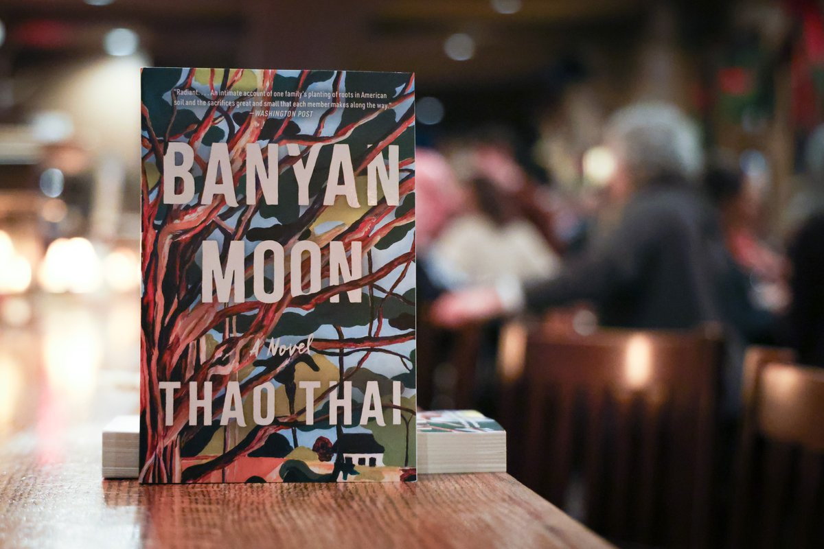 We're thrilled to announce the winner of the 12th annual Crook's Corner Book Prize. Awarded last night at The Crunkleton in Chapel Hill to Thao Thao for her novel Banyan Moon.