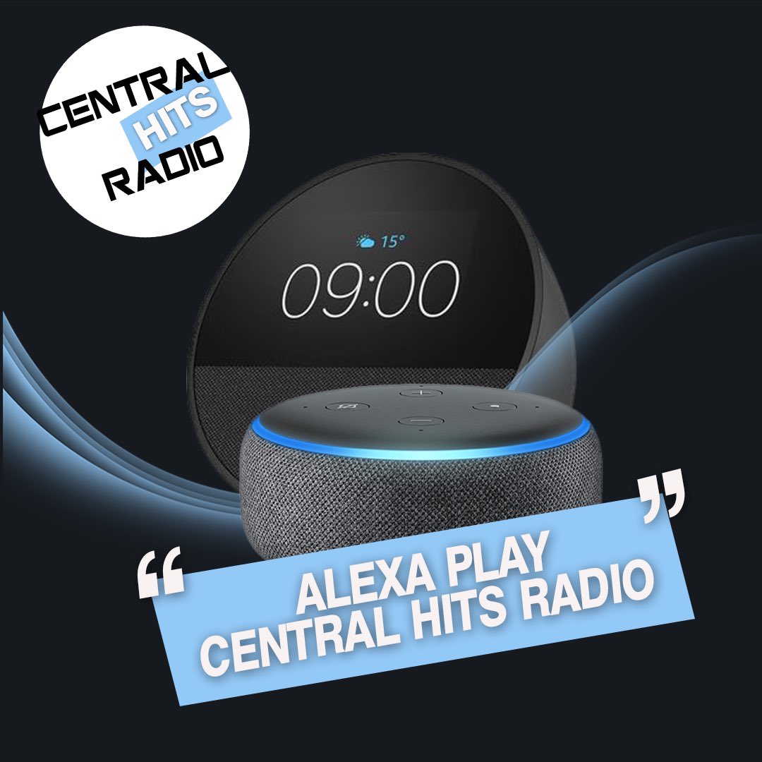 DougieScott82's tweet photo. New Year! New you! NEW STATION? 

If it’s your first time playing Central on your Alexa simply say ‘Alexa, enable the Central Hits Radio skill’ and from then on simply say ‘Alexa, Play Central Hits Radio’

#alexa  #radio #listen #music https://t.co/upVt7CrARD