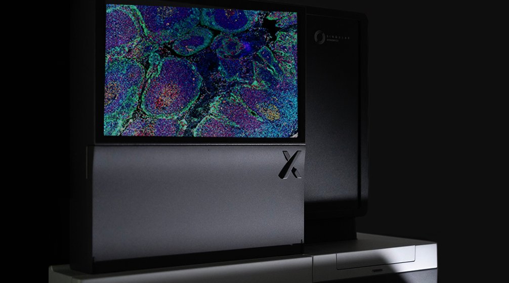 SingularGenomic's tweet image. The G4X Spatial Multiomic Data Showcase is now on-demand! Explore the high-throughput in situ multiomic capabilities of G4X as members of the team present results on immuno-oncology panels across a range of tissue types.

Check it out here: singulargenomics.com/g4x-spatial-mu…
