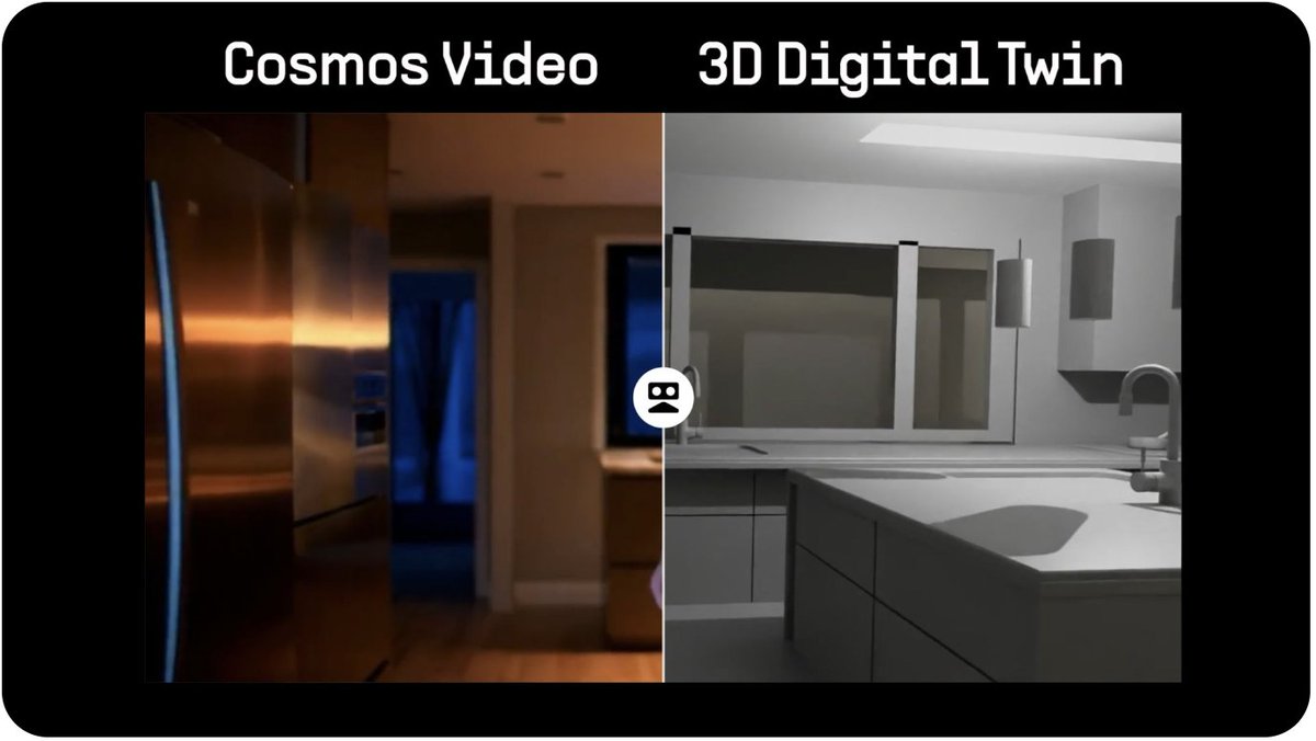Proud moment for Hillbot! We were featured in Jensen Huang's keynote presentation at #CES2025📷!  

Using NVIDIA Cosmos, Hillbot is pushing the boundaries of robotic training with terabytes of AI-generated high-fidelity 3D environments.   

Read More: hillbot.ai/blog/hillbot-n…