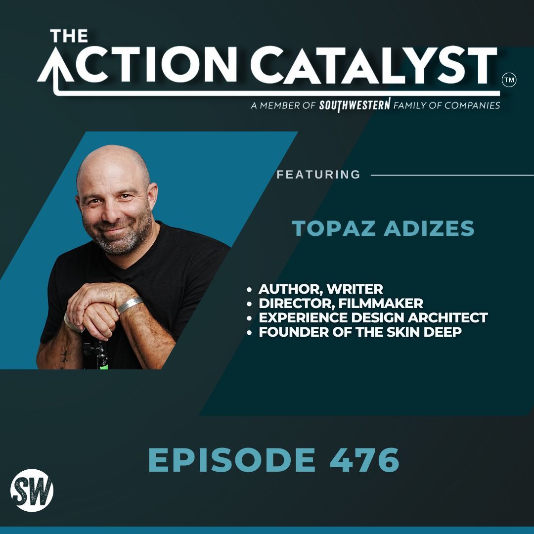 In our latest episode, @TopazAdizes, an Emmy Award-winning writer, director, author, experience design architect, and founder of @The_SkinDeep, explains why the mind is built to protect you but heart is built to connect you and how the quality of your life is correlated with the