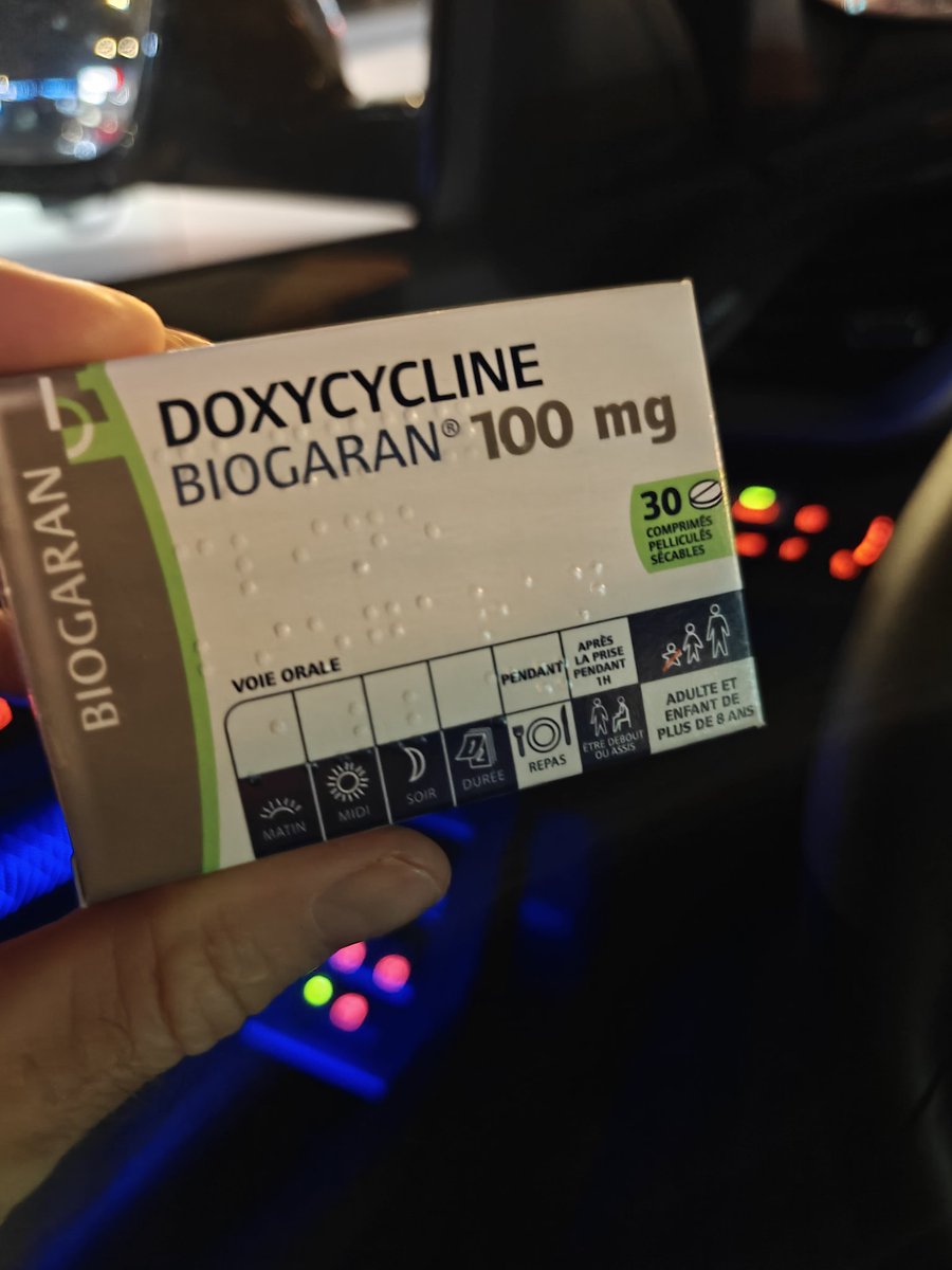 AymPasdutout's tweet image. Le graal
#doxycycline
